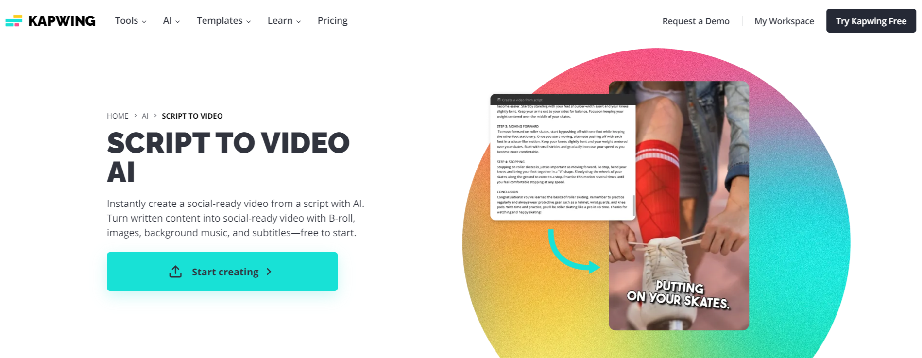 Script to Video AI Create Videos from Script Instantly | Anil Labs